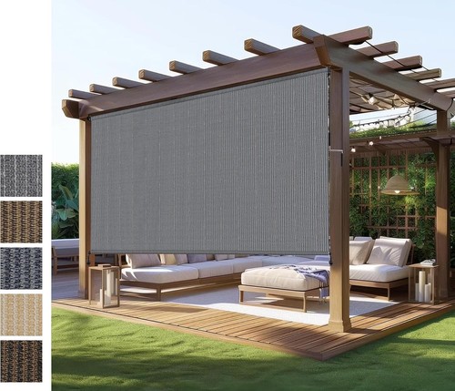 Outdoor roller shade exterior - shade,